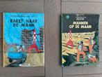 Kuifje - Raket naar de maan en Mannen op de maan, Meerdere stripboeken, Ophalen of Verzenden, Gelezen, Hergé