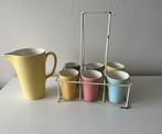 Pastel regout melk set pastel servies, Ophalen of Verzenden