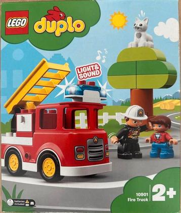 Lego Duplo Brandweerauto 10901 en Politiemotor 10900 NIEUW beschikbaar voor biedingen