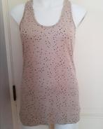Nieuwe top mouwloze L beige zand L.O.E.S. Marple racerback, Beige, Maat 42/44 (L), Nieuw, Ophalen of Verzenden