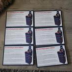 Te koop 6 cadeaubonnen voor huisjes van postcodeloterij, Hobby en Vrije tijd, Ophalen of Verzenden, Overige typen