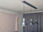 Hanglamp 3 kappen, Ophalen of Verzenden, 75 cm of meer