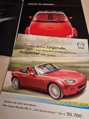 2005 Mazda MX5 cabriolet folder set izgst mooie foto's  beschikbaar voor biedingen