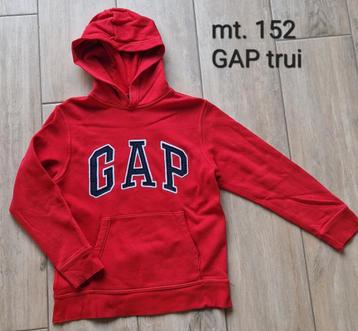 152 Zgan! Rode GAP hoody 