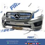 W156 BUMPER X156 GLA AMG VOORBUMPER ZWART WIT GRIJS PRE FACE, Gebruikt, Ophalen of Verzenden, Bumper, Mercedes-Benz