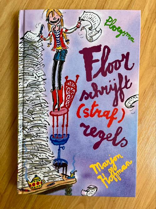 Marjon Hoffman - Floor schrijft strafregels, Boeken, Kinderboeken | Jeugd | onder 10 jaar, Zo goed als nieuw, Ophalen of Verzenden