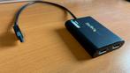 StarTech USB naar dual HDMI adapter - 4K usb 3.0->2x display, Computers en Software, Pc- en Netwerkkabels, Ophalen of Verzenden