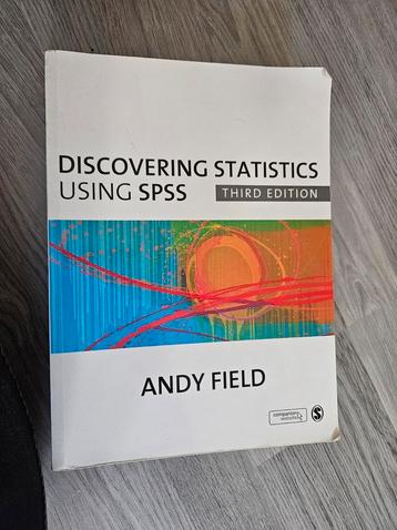 Discovering Statistics using SPSS - Andy Field beschikbaar voor biedingen