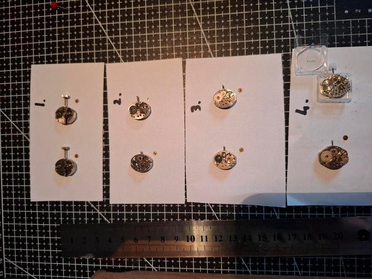 loopwerkjes voor dameshorloge, Sieraden, Tassen en Uiterlijk, Horloges | Antiek, Overige merken, Staal, Ophalen of Verzenden