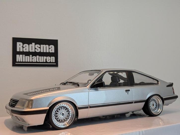 Opel Monza 3.0 - Verlaagd + BBS RM - 1:18 Norev, Hobby en Vrije tijd, Modelauto's | 1:18, Nieuw, Auto, Norev, Ophalen of Verzenden