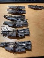 Fleischmann piccolo wssels en kruising, Gelijkstroom, Fleischmann, Rails, Ophalen of Verzenden