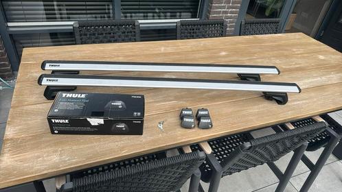 Thule dakdragers Evo Raised Rail 710410/Wingbar Evo 711300, Auto diversen, Dakdragers, Zo goed als nieuw, Ophalen
