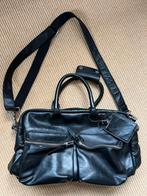 Cowboysbag The Bag Zwart Leer, Overige merken, Gebruikt, Zwart, Ophalen of Verzenden
