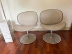 Vintage design stoelen Herbert Ohl, Huis en Inrichting, Stoelen, Ophalen, Gebruikt, Twee, Wit