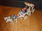 Playmobil Koets met Paarden en Koningspaar, Ophalen of Verzenden, Gebruikt, Complete set
