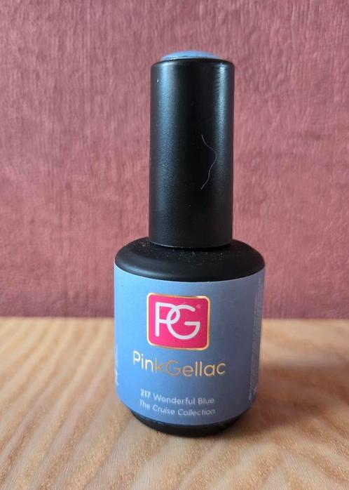 Pink gellac wonderful blue blauw gellak, Sieraden, Tassen en Uiterlijk, Uiterlijk | Cosmetica en Make-up, Zo goed als nieuw, Handen en Nagels