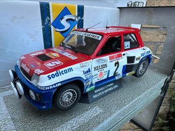 SOLIDO RENAULT 5 TURBO #2 RALLYE D’ANTIBES 1983 1:18 NIEUW beschikbaar voor biedingen