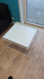 Hay Tray Bijzettafel - 60x60 cm, Ophalen, 50 tot 100 cm, Vierkant, 50 tot 100 cm