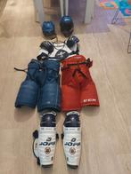 Ijshockey uitrusting  maat l  broek maat m,blauw, Sport en Fitness, IJshockey, Ophalen of Verzenden, Zo goed als nieuw, Kleding