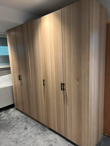 Ikea pax kleding kast met ledstrips - afbeelding 1