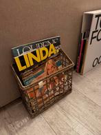 Riviera Maison rustic rattan tijdschriften houder sample, Huis en Inrichting, Woonaccessoires | Krantenbakken en Lectuurbakken