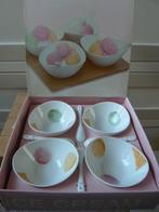 NIEUWE DESSERT /IJSCUP SCHAALTJES MET LEPELS, Nieuw, Ophalen of Verzenden, Overige stijlen, Glas