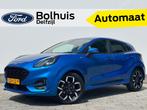 Ford Puma ST-Line X EcoBoost Hybrid 125pk AUTOMAAT | Winter, 125 pk, Blauw, Leder en Stof, 23 km/l