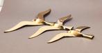 Mid Century. Messing vogels. Vogel 3x. Muurdecoratie, Ophalen of Verzenden