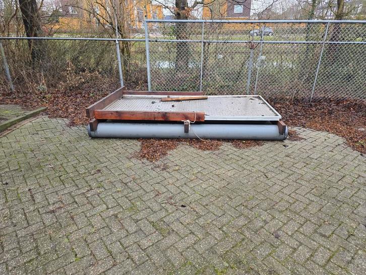 Vlot / Ponton - Gebruikt, Zakelijke goederen, Machines en Bouw | Industrie en Techniek, Ophalen