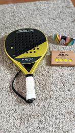 Siux Electra Go 3 Shockout padel racket met extras, Ophalen of Verzenden, Zo goed als nieuw