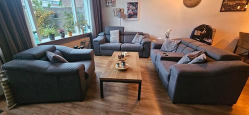 Luxe Bankstel Hoogeboezem - Zo Goed Als Nieuw!, Huis en Inrichting, Banken | Bankstellen, Zo goed als nieuw, Rechte bank, Vierpersoons of meer