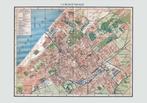 Grote landkaart plattegrond van Den Haag uit ~ 1935, Ophalen of Verzenden, 1800 tot 2000, Wereld, Landkaart