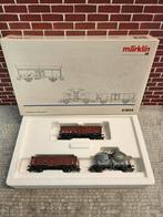 Marklin HO 47894 SNCF goederen wagon set in doos, Wisselstroom, Wagon, Ophalen of Verzenden, Zo goed als nieuw