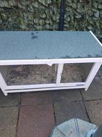 Zgan konijnenhok/ caviahok met ren, 110 cm of meer, Zo goed als nieuw, Hok, Ophalen