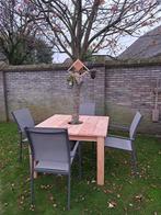 Tafel om boom Douglas hout, Ophalen of Verzenden, Halfschaduw, Overige soorten, 100 tot 250 cm