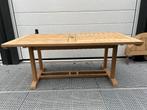 Teakhouten tuintafel - Gloster - 168/258 x 88 cm, Ophalen, Zo goed als nieuw, Rechthoekig, Teakhout