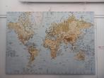 Wereldkaart 200cm x 140cm, Huis en Inrichting, Ophalen, Gebruikt