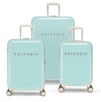 ✅ SUITSUIT Fab Fifties Luminous Mint kofferset 3 delig NIEUW, Sieraden, Tassen en Uiterlijk, Koffers, Hard kunststof, Nieuw, Ophalen of Verzenden