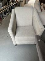 Fauteuil, gebroken wit, Ophalen, Gebruikt, Stof
