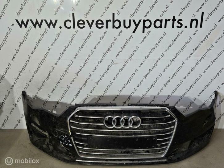 Voorbumper origineel Audi A6 Avant C7 ('11-'18) 4G0807437, Auto-onderdelen, Carrosserie en Plaatwerk, Bumper, Audi, Voor, Gebruikt