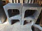 4x U element beton 504040, Tuin en Terras, Ophalen, Zo goed als nieuw