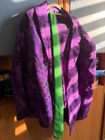 Opposuits pak de Joker maat 60, Carnaval, Verzenden, Overige maten, Zo goed als nieuw