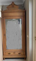 Antieke uiltjeskast toogkast spiegelkast, Antiek en Kunst, Antiek | Meubels | Kasten, Ophalen