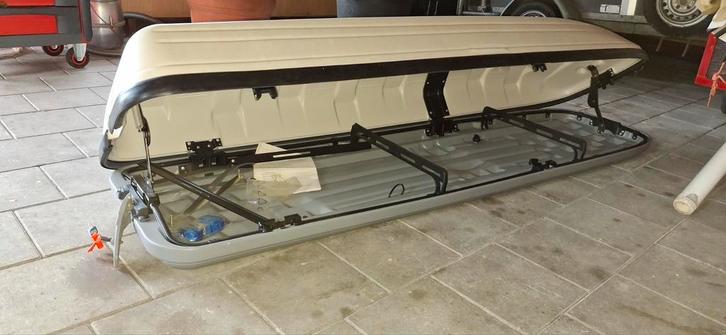 Thule Dakdragers + Dakkoffer voor Mercedes A/B Klasse, Auto diversen, Dakdragers, Zo goed als nieuw, Ophalen of Verzenden