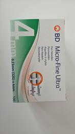 Micro-Fine Ultra 4mm naaldjes insuline pen, Verzenden, Nieuw, Gehele gezicht