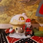 Kabouterhuisje Paddestoel Waxinelicht Zweeds Tomte, Ophalen of Verzenden, Zo goed als nieuw