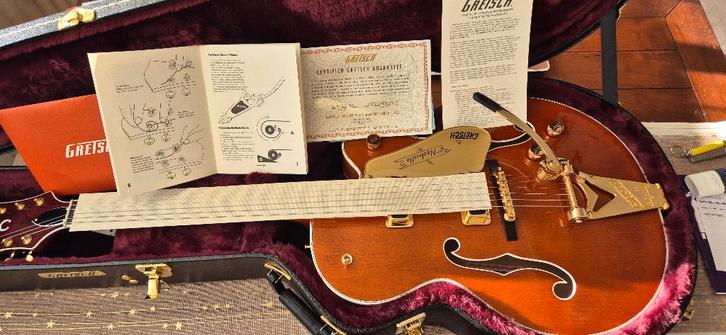 Gretsch 6120 TG Als nieuw, Muziek en Instrumenten, Snaarinstrumenten | Gitaren | Elektrisch, Zo goed als nieuw, Hollow body, Overige merken