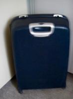 GROTE DONKERBLAUWE ROLKOFFER  4 WIELEN ALS NIEUW, Sieraden, Tassen en Uiterlijk, Koffers, Ophalen, Hard kunststof, 45 tot 55 cm