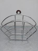 Verchroomde koffiefilterhouder draadconstructie, Ophalen of Verzenden, Zo goed als nieuw