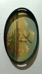 Beschilderde schaal, Huis en Inrichting, Woonaccessoires | Dienbladen, Gebruikt, Onbekend, Ophalen of Verzenden, Onbekend